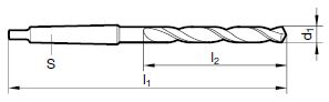 Spiralbohrer extra lang 15.00 mm