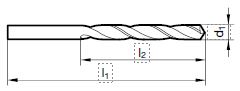 Spiralbohrer kurz 6.80 mm