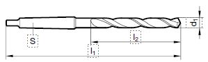 Spiralbohrer 10.00 mm