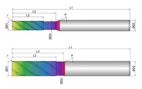 VHM Trochoidalfräser   12.00 mm