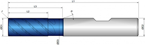 VHM Schruppfräser    6.00 mm
