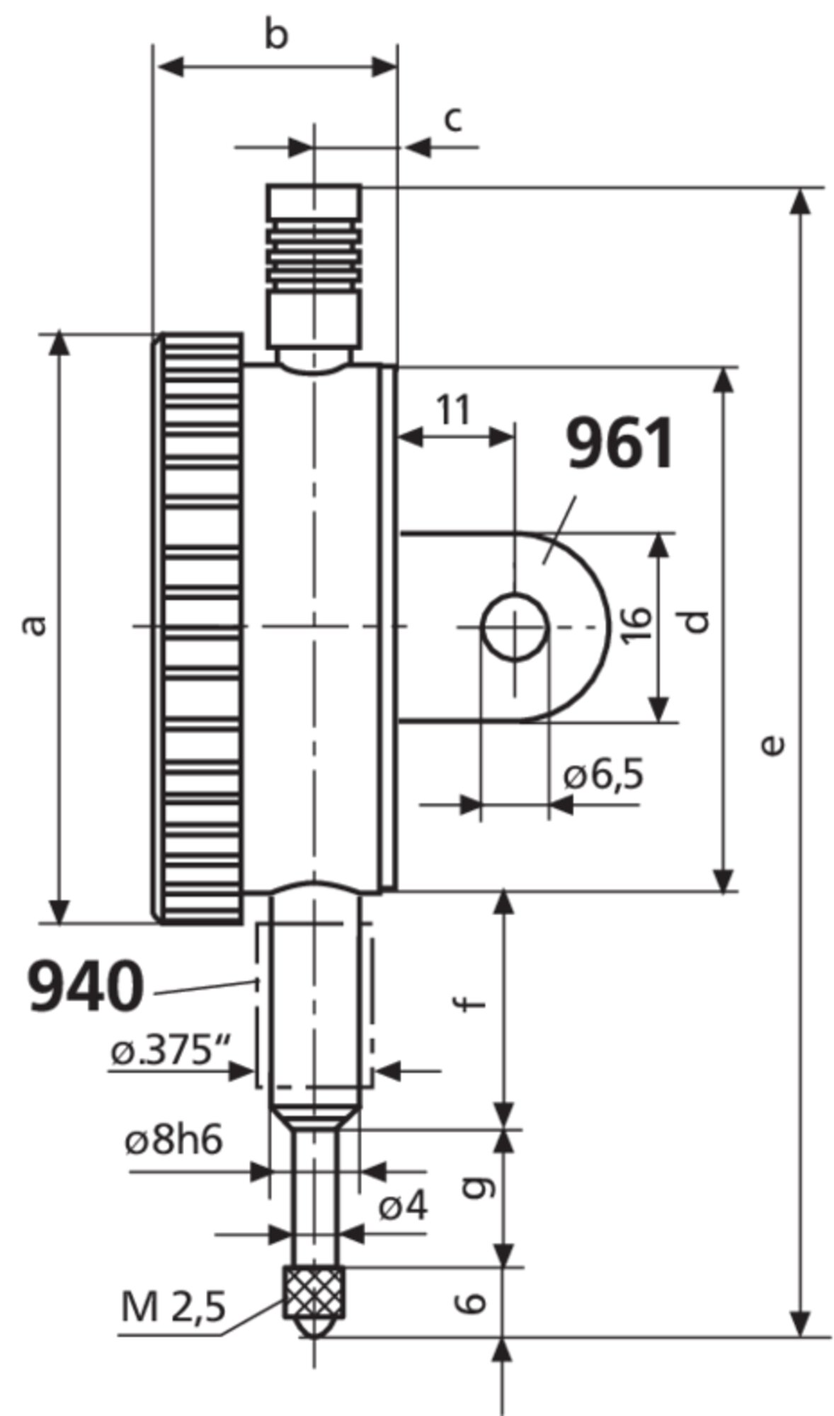 Sicherheits-Messuhr MarCator 810 SB