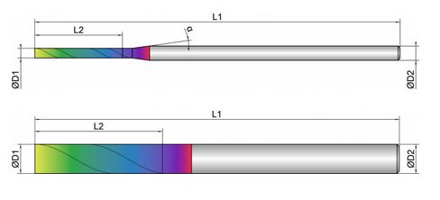 VHM Schaftfräser    6.00 mm