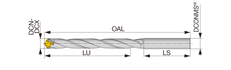 DRILLMEISTER / 8 x D / ø 5.00-5.40 mm