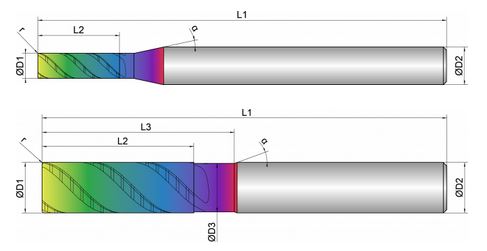 VHM Schruppfräser  20.00 mm