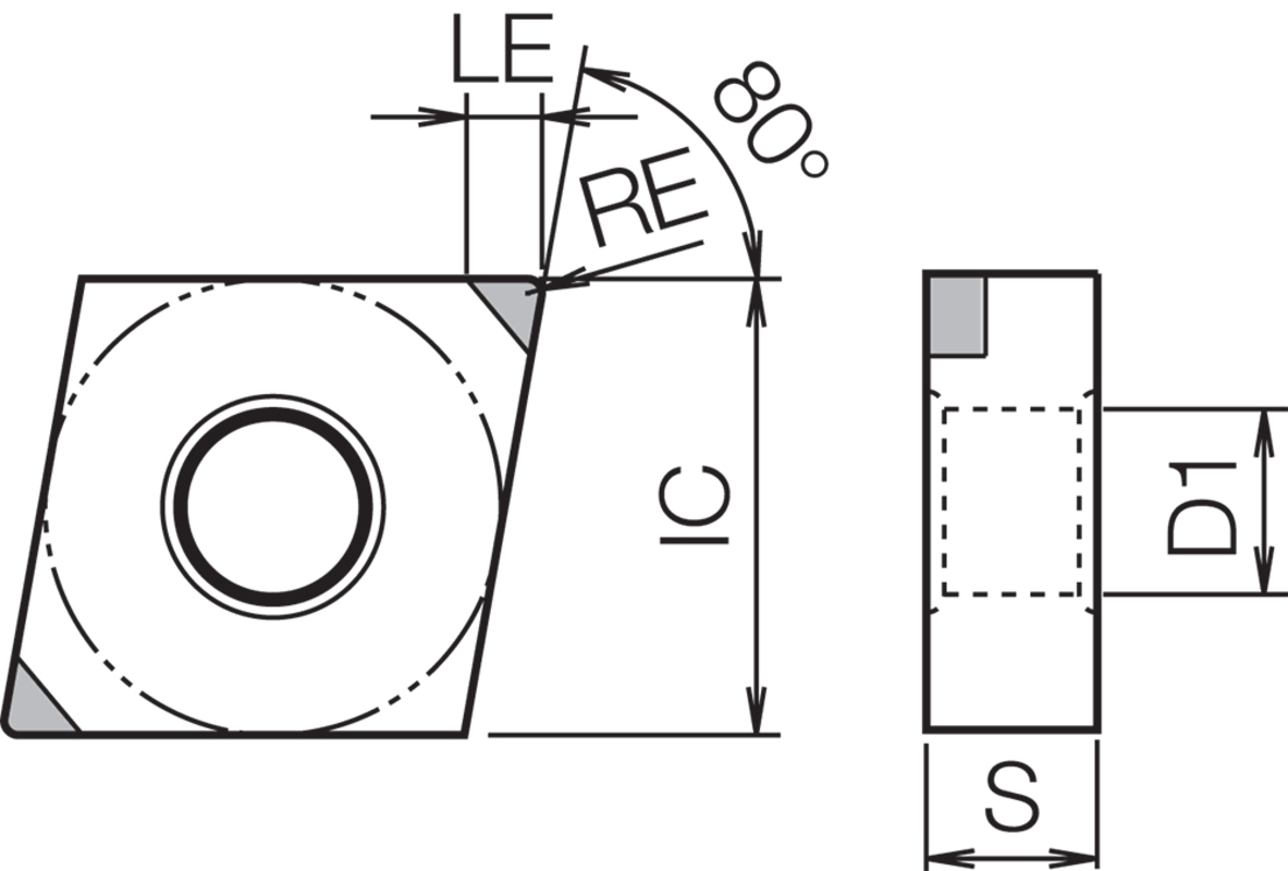 CNGA120416S00545MEP KBN05M