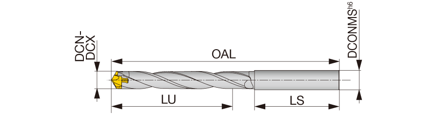 DRILLMEISTER / 6 x D / ø 6.50-6.90 mm