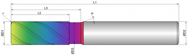 VHM Torusfräser   12.00 mm