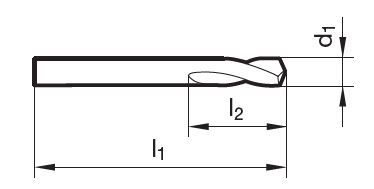 NC-Anbohrer 5.00 mm