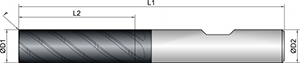 VHM Trochoidalfräser   12.00 mm