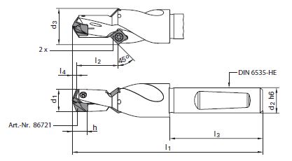 Multiplex-HPC-Halter 17.00 mm, 1 x D