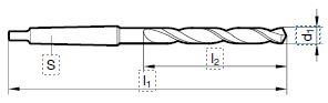 Spiralbohrer 5.00 mm