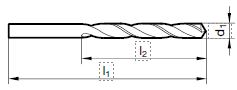 Spiralbohrer kurz 3.80 mm