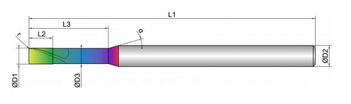 VHM Mikro-Torusfräser    1.50 mm