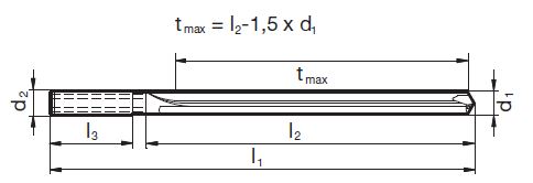 TS-Drill  10 x D  3.70 mm  mit IK (GUSS)