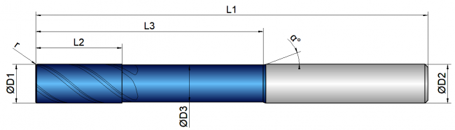 VHM Schruppfräser    6.00 mm