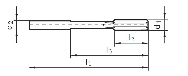 VHM-HL-Reibahle TR 300 HP D ø 13.0 H7
