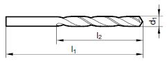 Spiralbohrer extra lang 12.00 mm