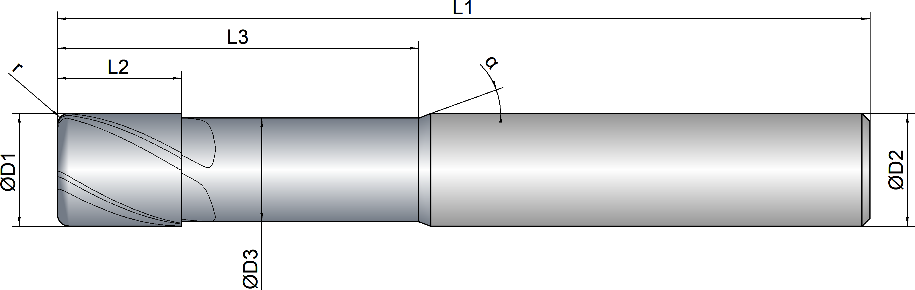VHM Torusfräser   10.00 mm
