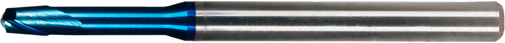 VHM Mikro-Vollradiusfräser HSC    0.80 mm