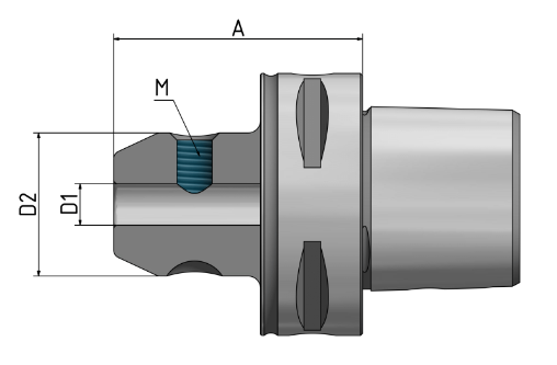Fräseraufnahme "Corum" C6 20 - 100