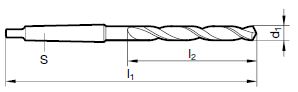 Spiralbohrer überlang, Reihe 1 10.00 mm