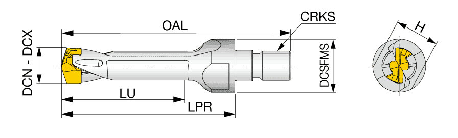 DRILLMEISTER / 3 x D / ø 9.50-9.90 mm