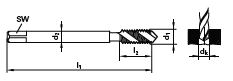 Maschinen-Gewindebohrer SL M 14