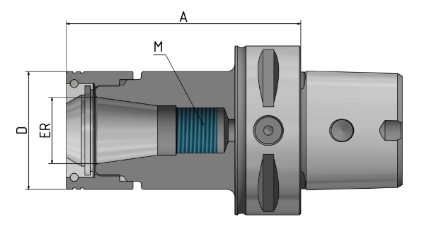 Spannfutter Hawk Eye® C6 ER16 - 100