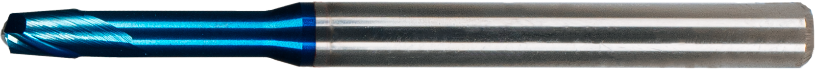 VHM Mikro-Vollradiusfräser HSC    0.20 mm