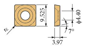SCMT09T304HQ CA025P