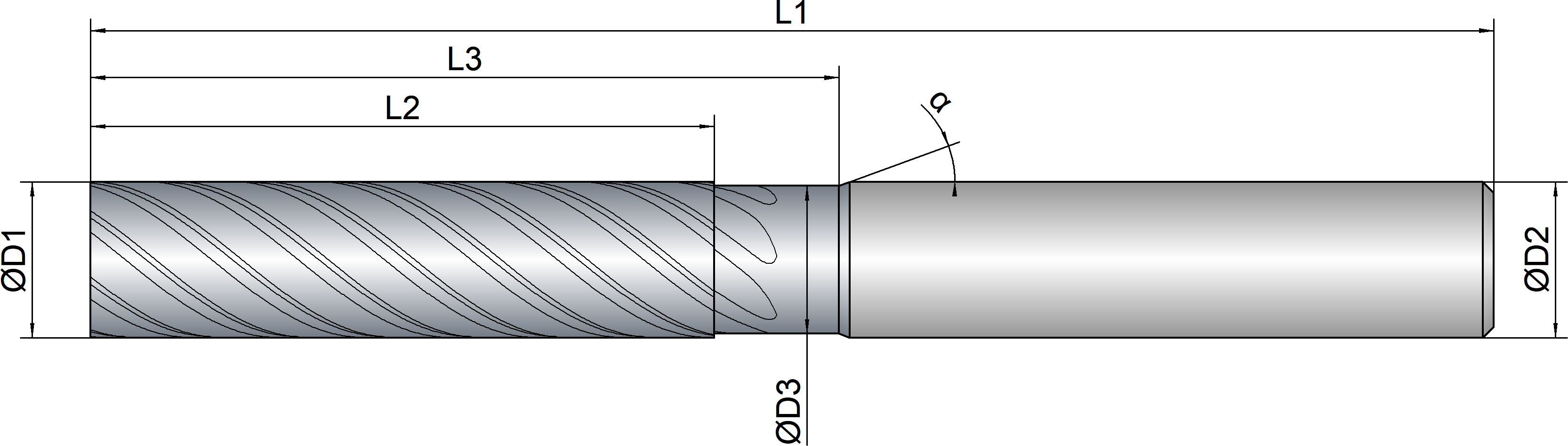 VHM Schlichtfräser   20.00 mm