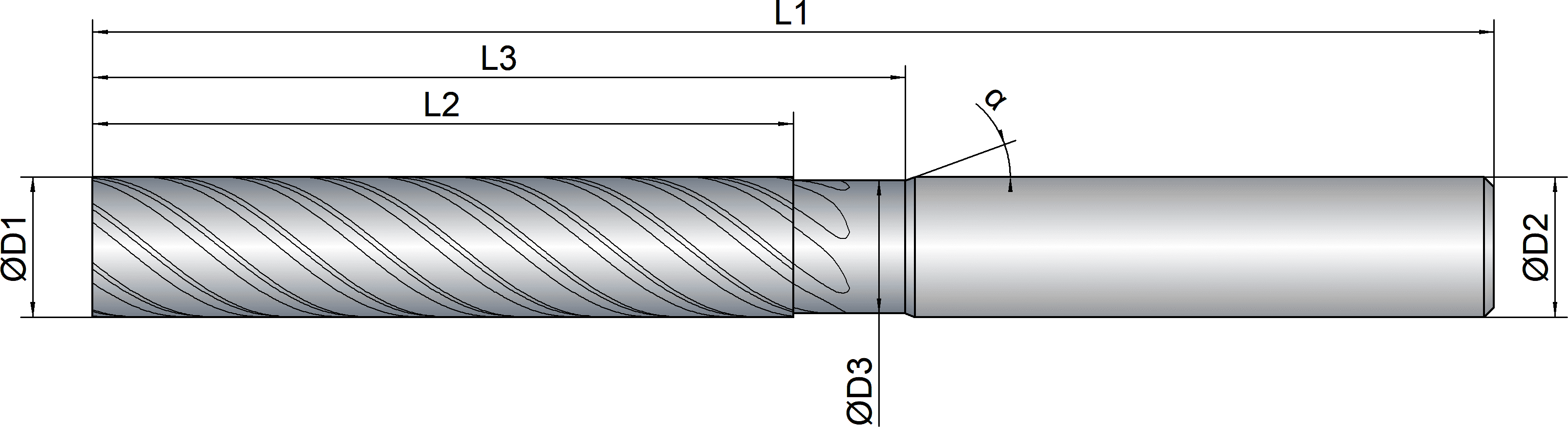 VHM Schlichtfräser   10.00 mm