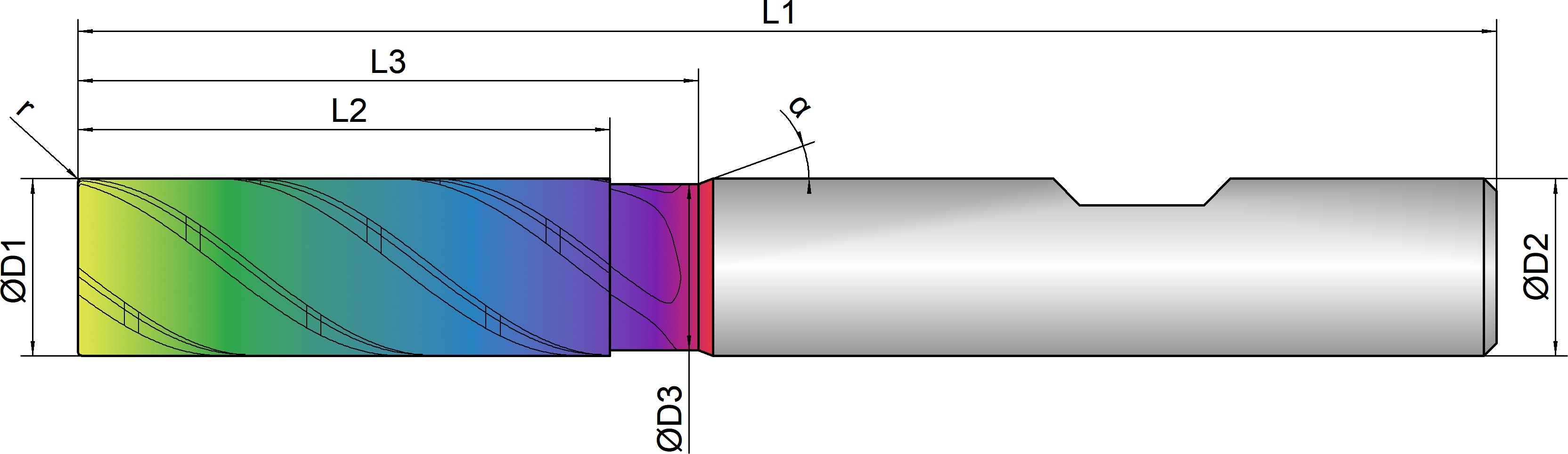 VHM Trochoidalfräser   10.00 mm