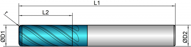 VHM Torusfräser ETC    8.00 mm