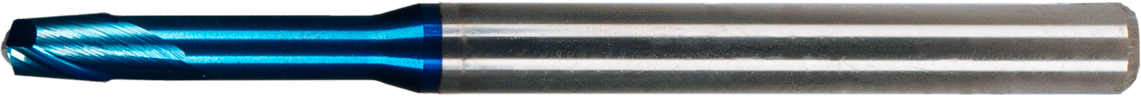 VHM Mikro-Vollradiusfräser HSC    1.40 mm