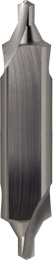 Zentrierb. m. Fl.. Form B. 60° / 120° 2.00 mm 