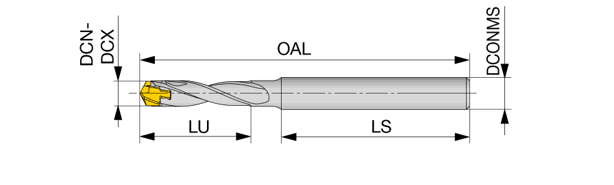 DRILLMEISTER / 3 x D / ø 5.00-5.40 mm