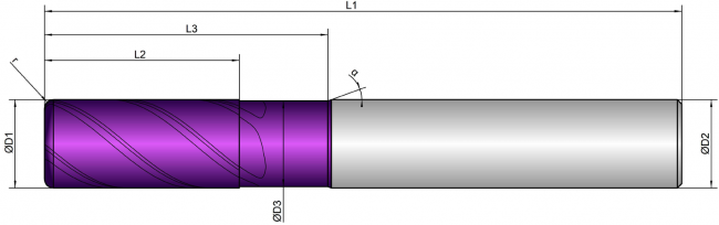 VHM Torusfräser    6.00 mm