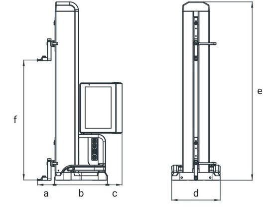 Höhenmessgerät Digimar 817 CLT (0 - 600 mm)
