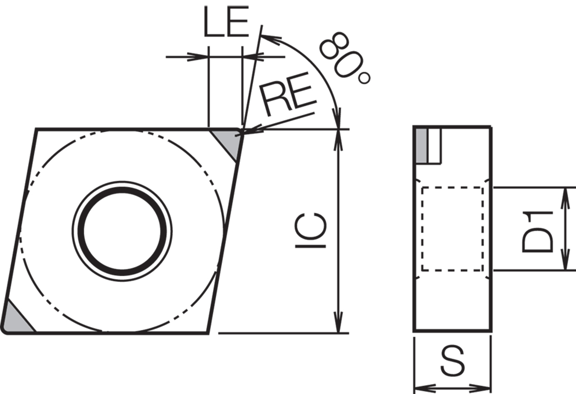 CNGA120412S01225ME KBN35M