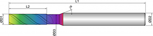 VHM Schaftfräser     4.00 mm