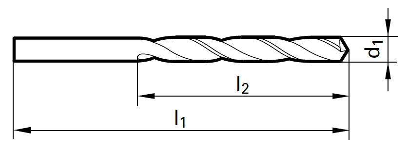 Spiralbohrer kurz 9.20 mm