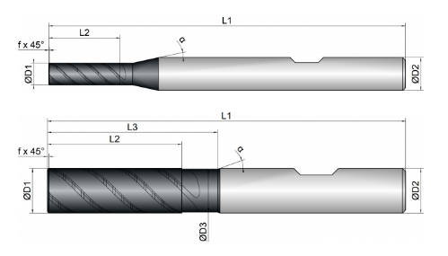 VHM Schruppfräser    4.00 mm