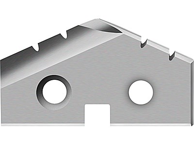 Wechselplatten (Aluminium-Geometrie) 22.50 mm