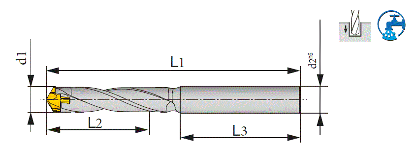 DRILLMEISTER / 3.5 x D / ø 18.00-18.9 mm