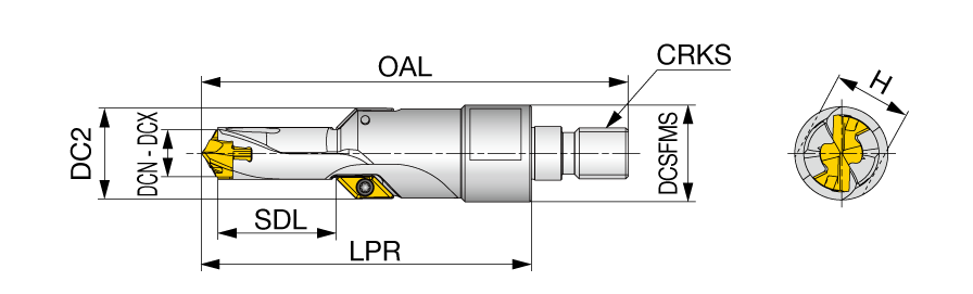 DRILLMEISTER / WN / ø 12.00-12.40 mm
