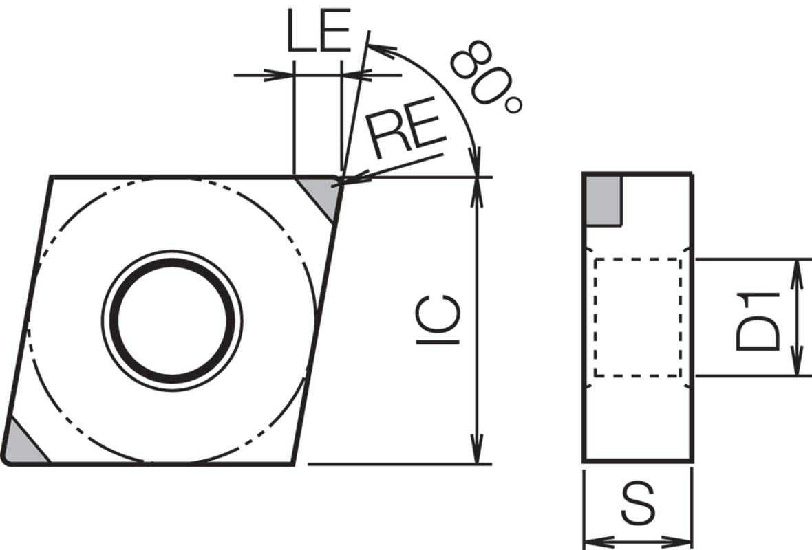 CNGA120408S04030MEH KBN05M