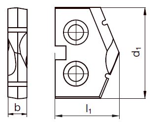 Wechselplatten 12.75 mm