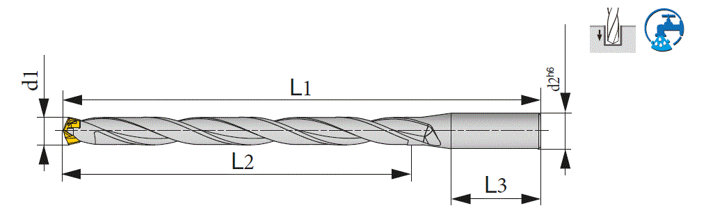 DRILLMEISTER / 12 x D / ø 24.00-24.9 mm